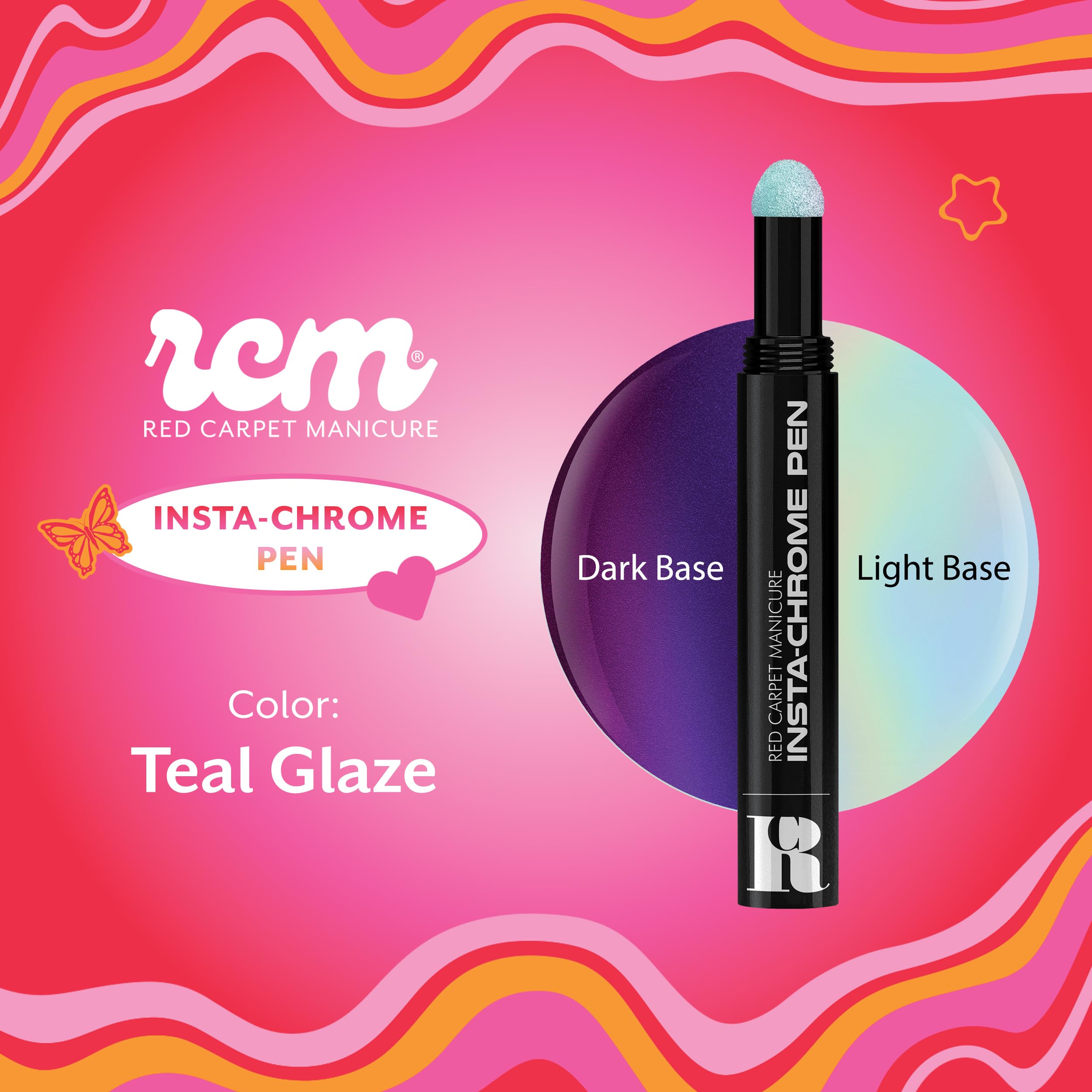 Amazon.com: RC Red Carpet Manicure Insta-Chrome Pens - Fast & Easy